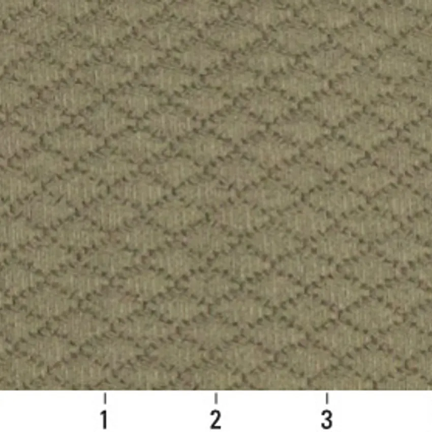 Elm Light Green Contemporary Damask Upholstery Fabric by the Yard — Scale in inches