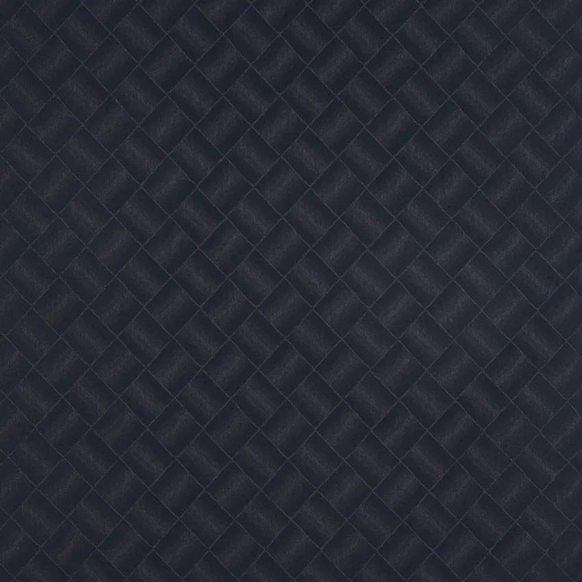 Dark Blue Contemporary Damask Upholstery Fabric by the Yard