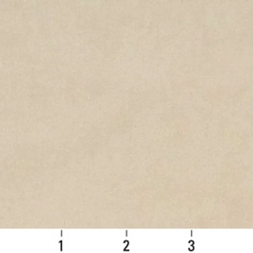 Oyster White Plain Microfiber Drapery and Upholstery Fabric by the Yard — Scale in inches