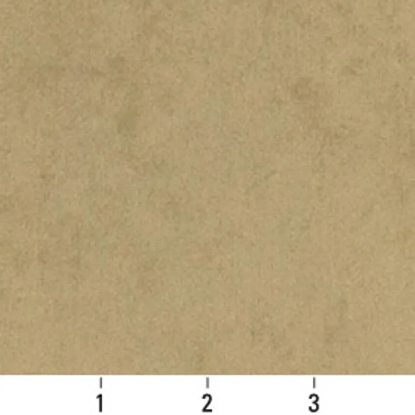 Camel Beige Plain Microfiber Drapery and Upholstery Fabric by the Yard — Scale in inches