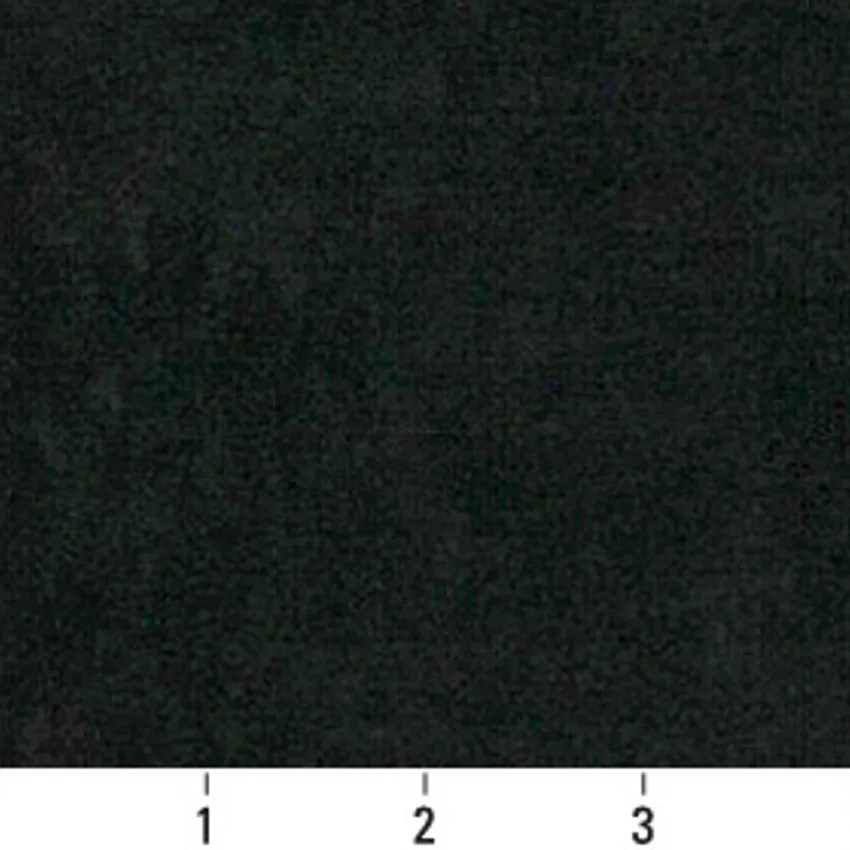 Black Plain Microfiber Drapery and Upholstery Fabric by the Yard — Scale in inches