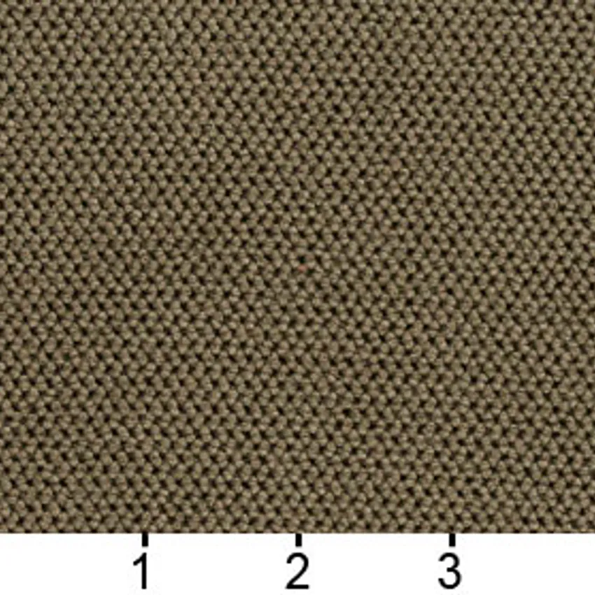 Taupe Beige Plain Chenille Upholstery Fabric by the Yard — Scale in inches