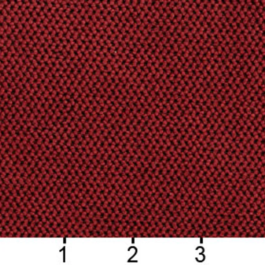 Spice Burgundy Plain Chenille Upholstery Fabric by the Yard — Scale in inches
