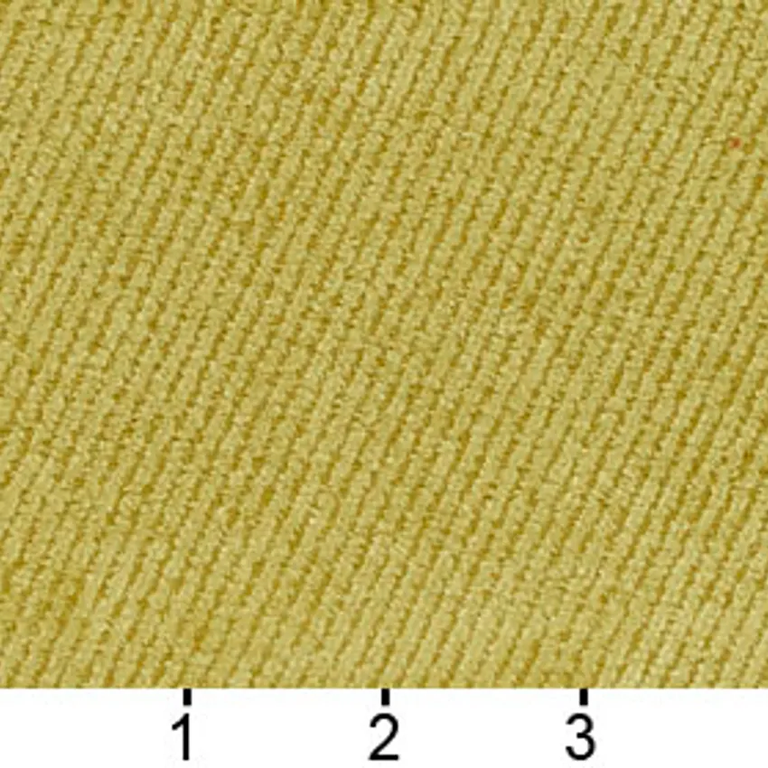 Fern Gold Plain Denim Upholstery Fabric by the Yard — Scale in inches