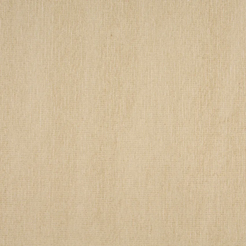 Linen Beige and White Plain Chenille Drapery and Upholstery Fabric by the Yard
