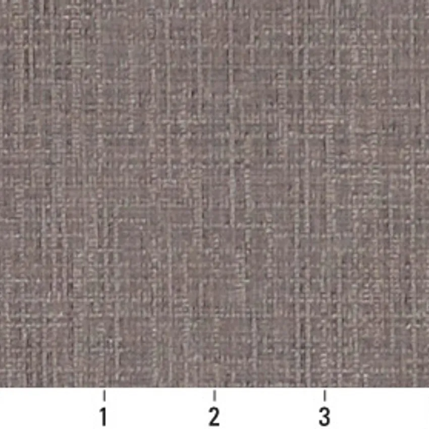 Pewter Gray Plain Chenille Upholstery Fabric by the Yard — Scale in inches