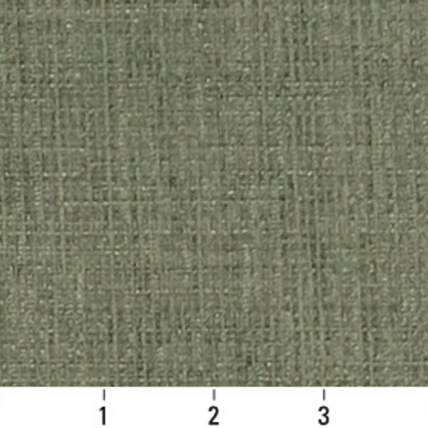 Ivy Light Geen Plain Chenille Upholstery Fabric by the Yard — Scale in inches