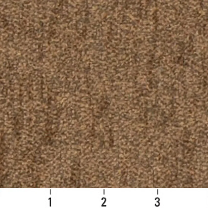 Curry Brown Plain Chenille  Upholstery Fabric by the Yard — Scale in inches