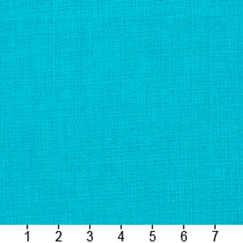 Aqua Contemporary Prints Drapery and Upholstery Fabric by the Yard — Scale in inches