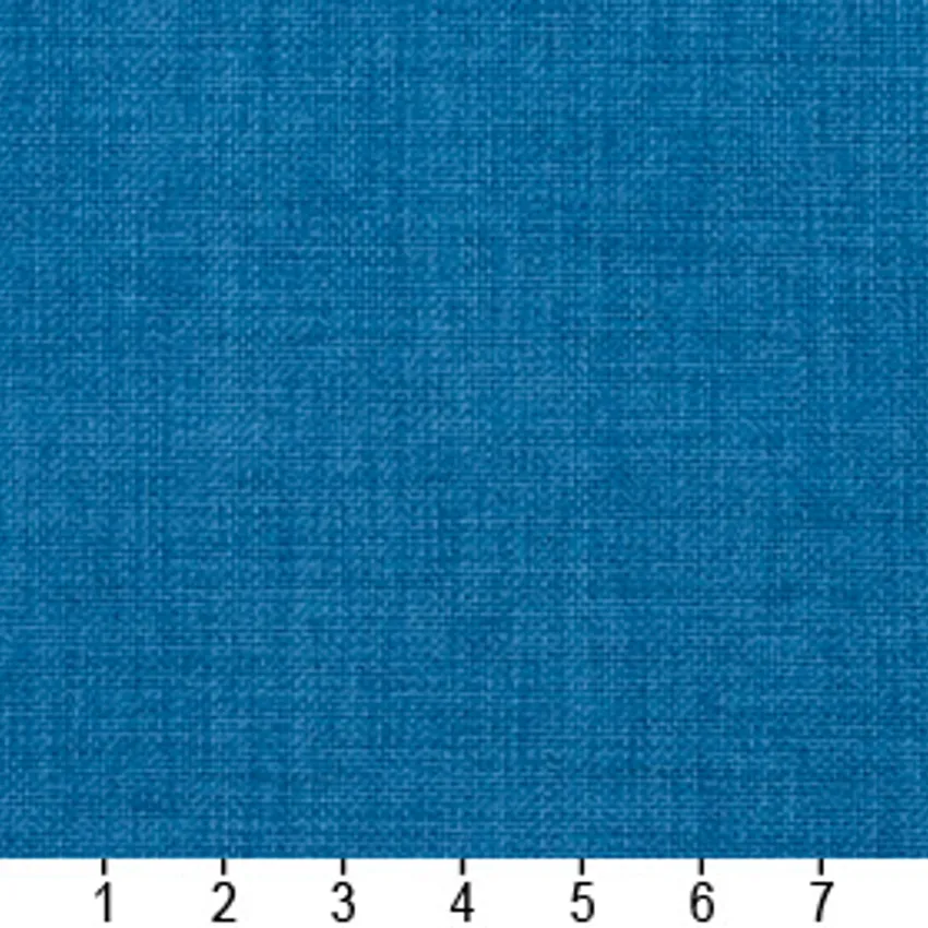Atlantic Blue Juvenile Prints Drapery and Upholstery Fabric by the Yard — Scale in inches