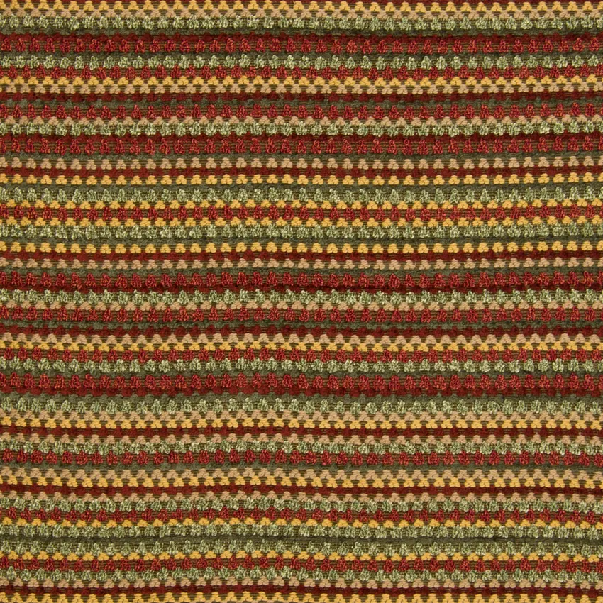 Forest Red Southwest Chenille Upholstery Fabric by the yard G6539