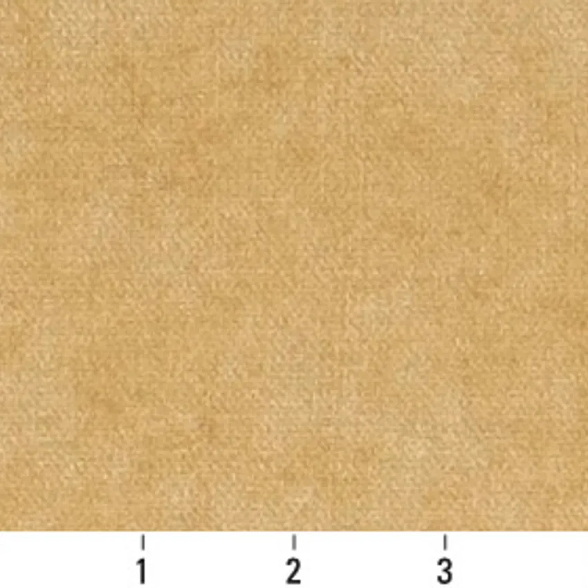 Curry Gold Plain                   Velvet Upholstery Fabric by the Yard — Scale in inches