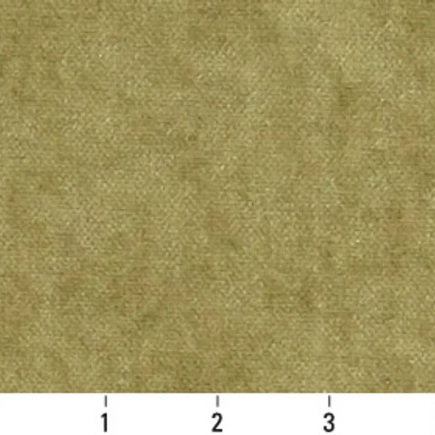 Spring Light Green Plain Velvet Upholstery Fabric by the Yard — Scale in inches