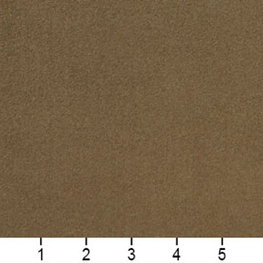 Marsh  Dark Green Plain Microfiber Upholstery Fabric — Scale in inches