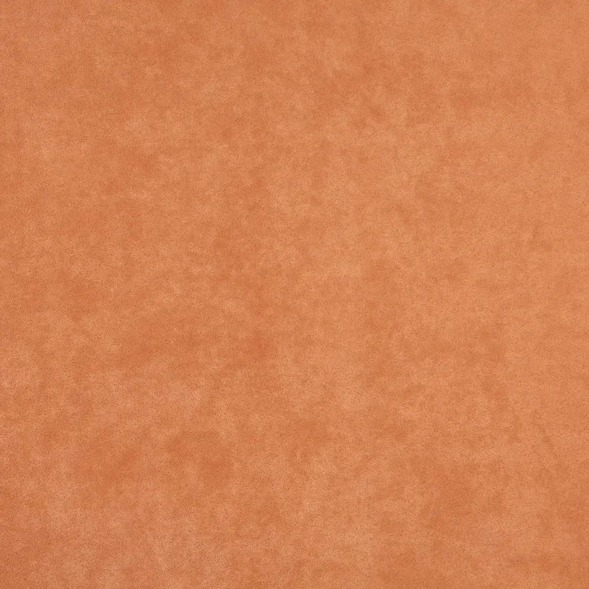 Orange Coral Plain Microfiber Upholstery Fabric