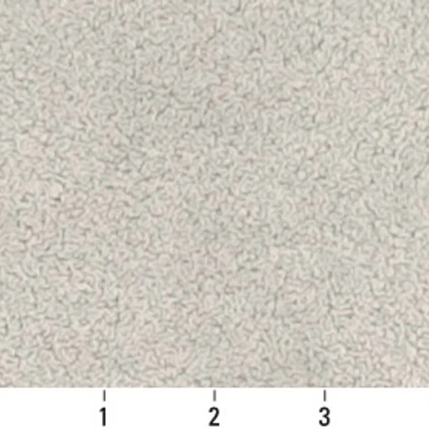 Stone Gray Plain Microfiber Upholstery Fabric — Scale in inches
