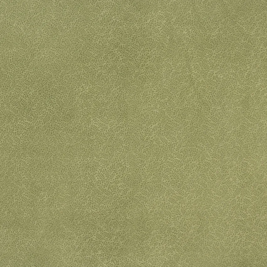 Light Green Country Foliage Microfiber Upholstery Fabric