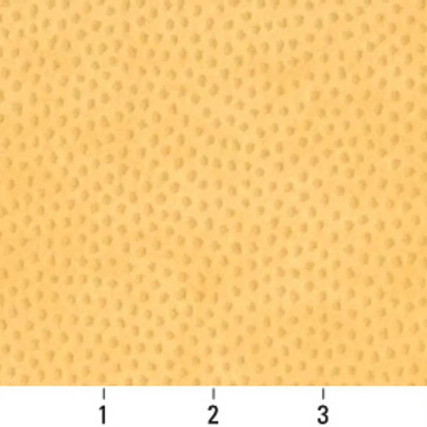 Marigold Yellow Gold Reptile Skin Look Microfiber Upholstery Fabric — Scale in inches