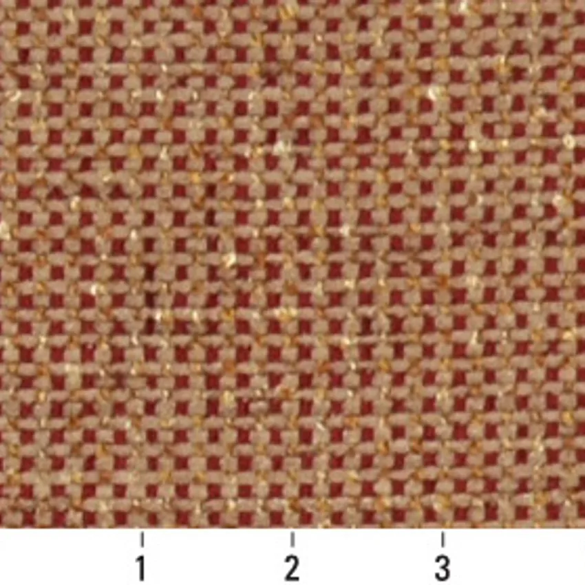 Spice Burgundy Plain       Tweed Upholstery Fabric by the Yard — Scale in inches