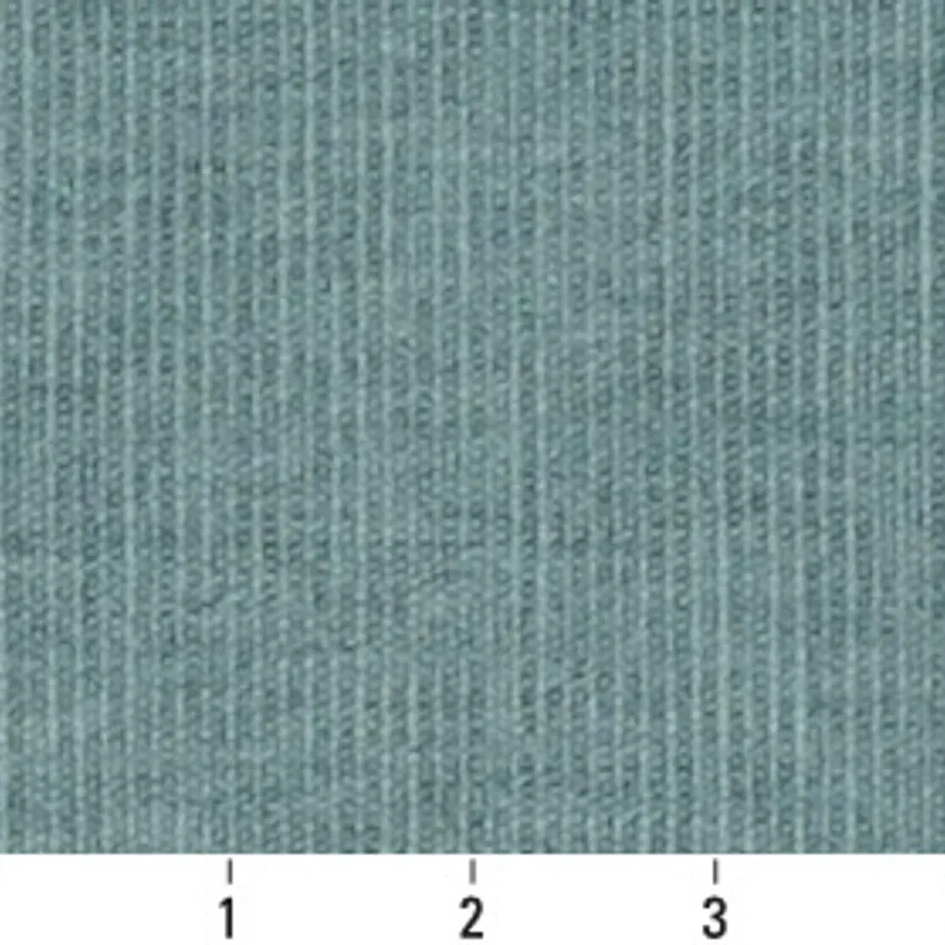 Lagoon Light Blue Plain Chenille  Upholstery Fabric by the Yard — Scale in inches