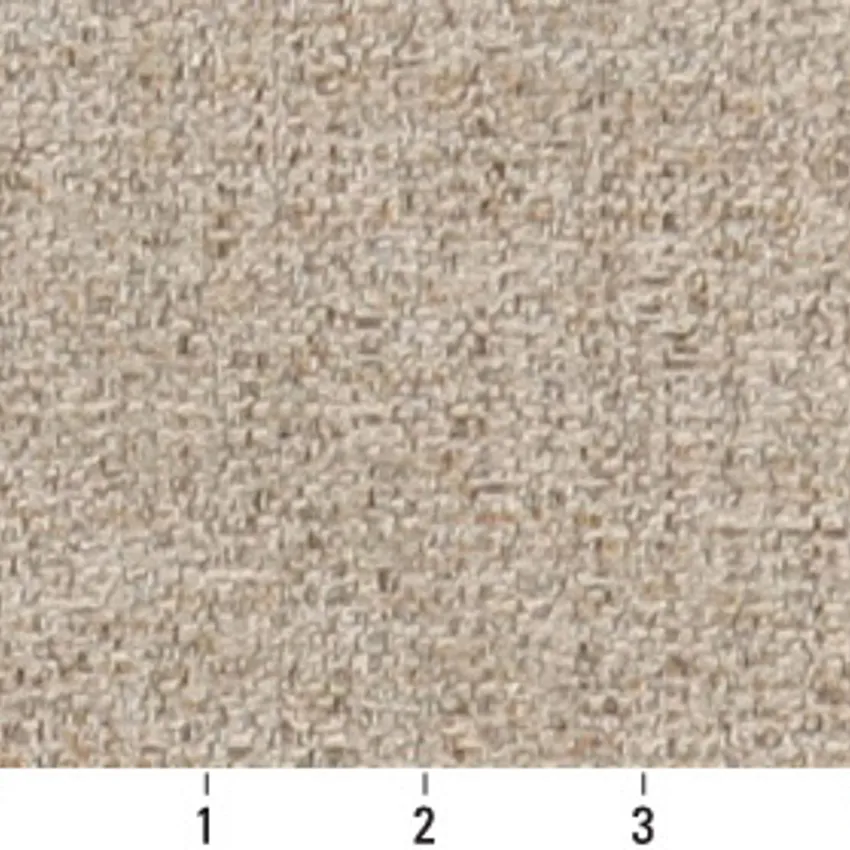 Linen Beige Plain       Tweed Upholstery Fabric by the Yard — Scale in inches