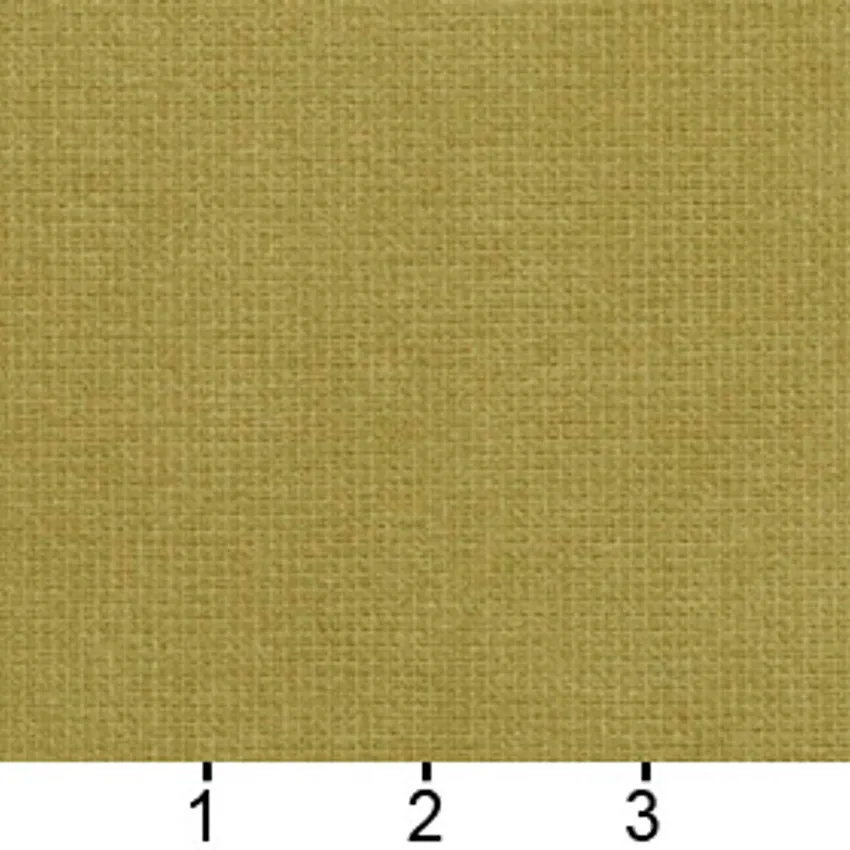 Meadow Green Plain Solid Soft Microfiber Velvet Upholstery Fabric — Scale in inches