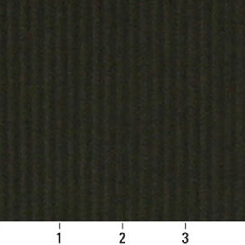 Fern Green Small Stripe Microfiber Velvet Upholstery Fabric — Scale in inches