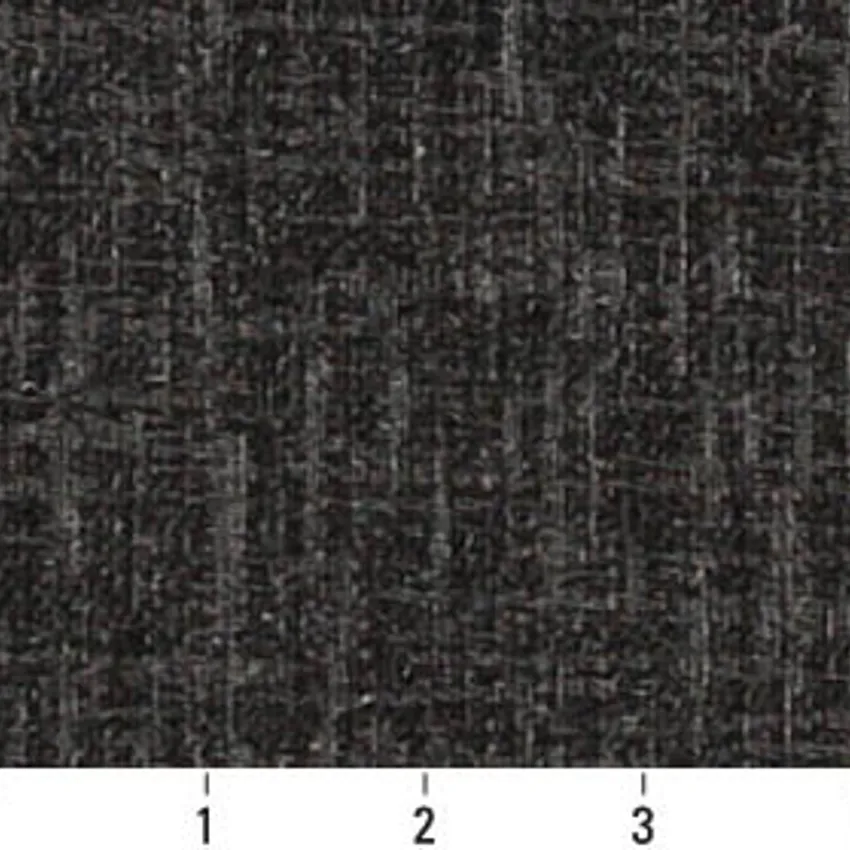 Glacier Grey Solid Soft Textured Chenille Upholstery Fabric — Scale in inches