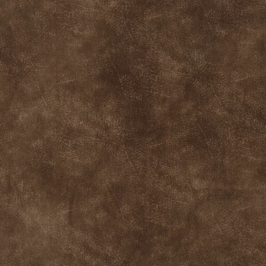 Moss Brown Animal Hide Look Soft Microfiber Upholstery Fabric