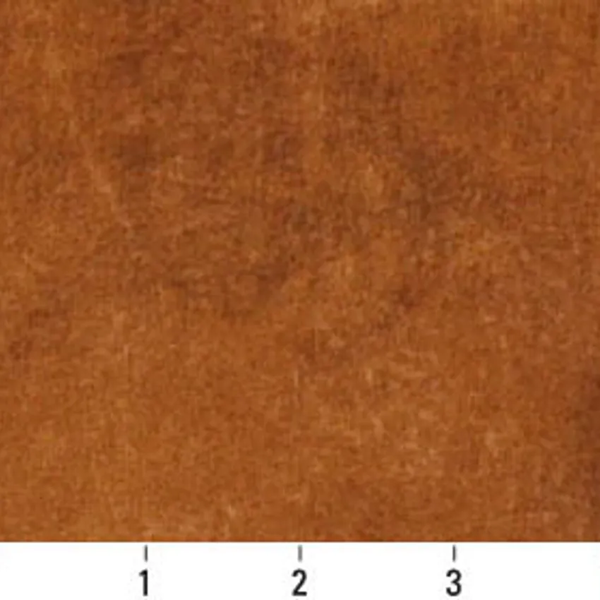 Palomino Coral Brown Animal Hide Look Soft Microfiber Upholstery Fabric — Scale in inches