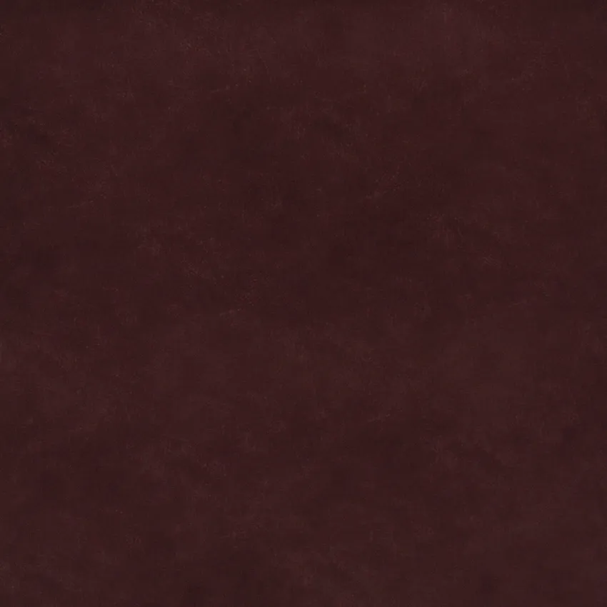 Burgundy Plain Leather Like  Microfiber Upholstery Fabric