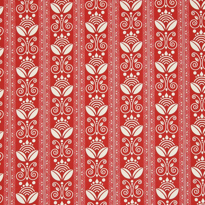 Poppy Gazebo Burgundy Contemporary Outdoor Upholstery Fabric by the Yard