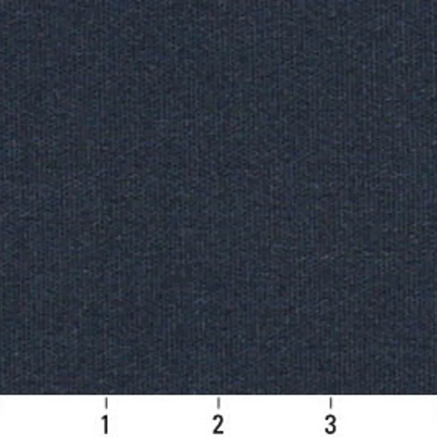 Indigo Dark Blue Plain Outdoor Upholstery Fabric by the Yard — Scale in inches