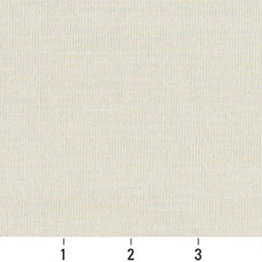 Cream White Plain Outdoor Upholstery Fabric by the Yard — Scale in inches