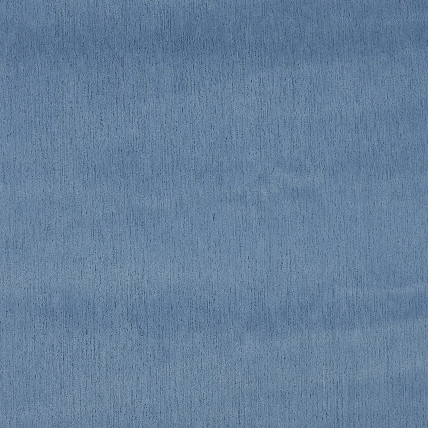 Wedgewood Blue Fine Brushed Texture Microfiber Velvet Upholstery Fabric