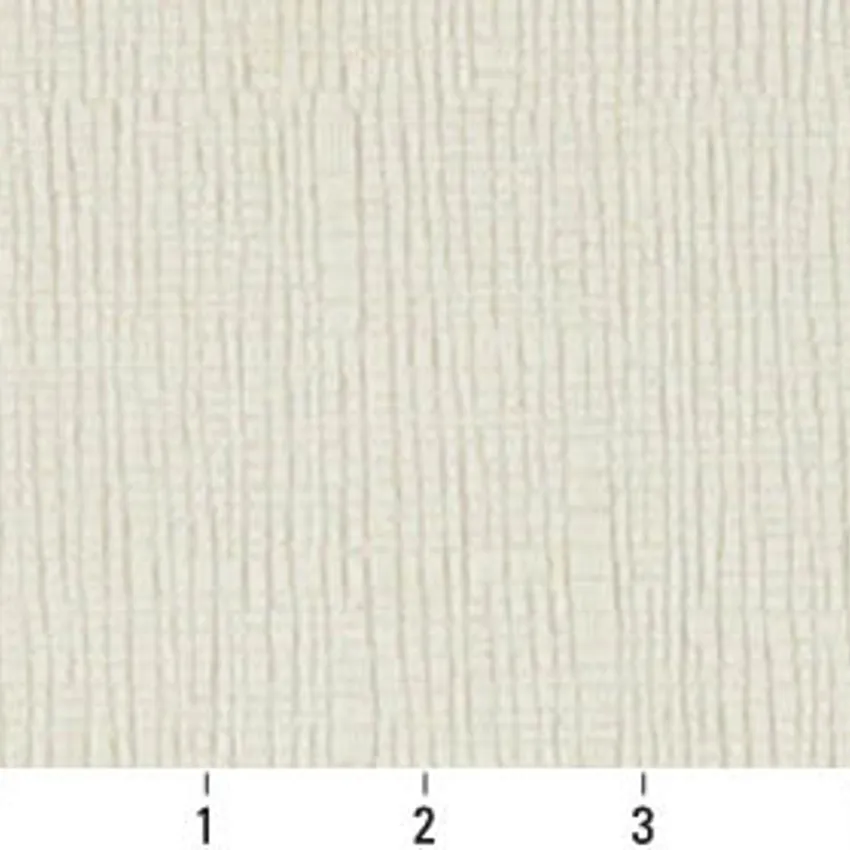 Ivory White Small Decorative Mosaic Pattern Microfiber Velvet Upholstery Fabric — Scale in inches