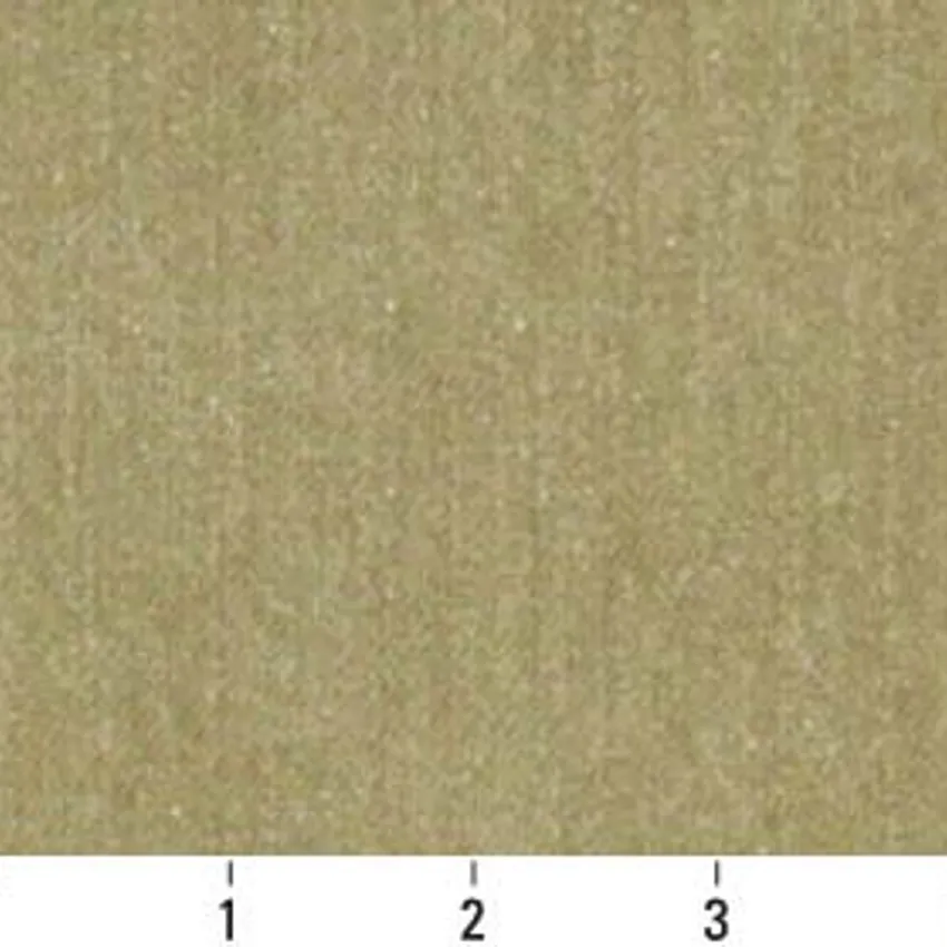 Sage Light Green Plain Denim Machine Washable Upholstery Fabric — Scale in inches