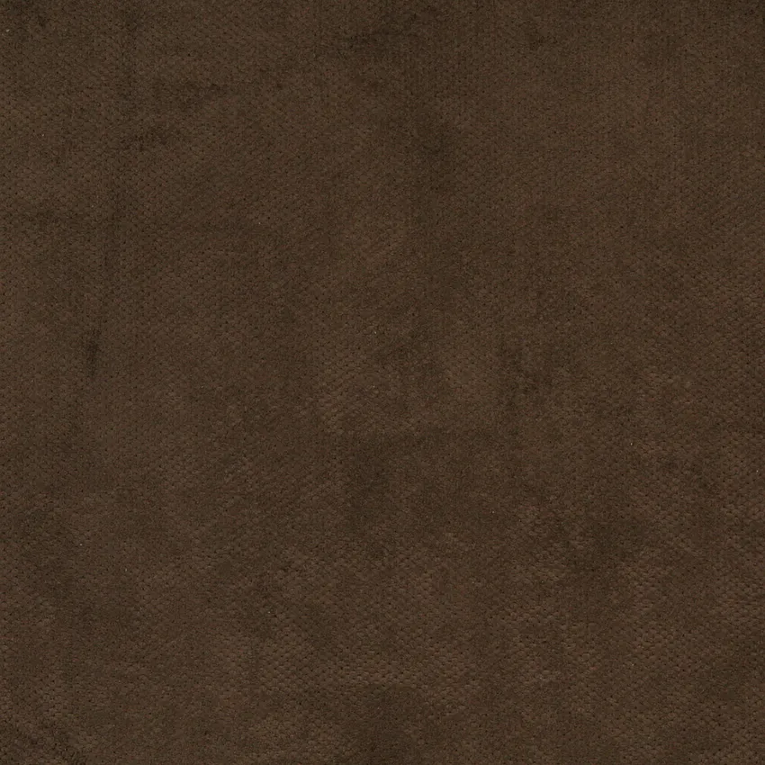 Chocolate Brown Soft Plain Basketweave Chenille Upholstery Fabric