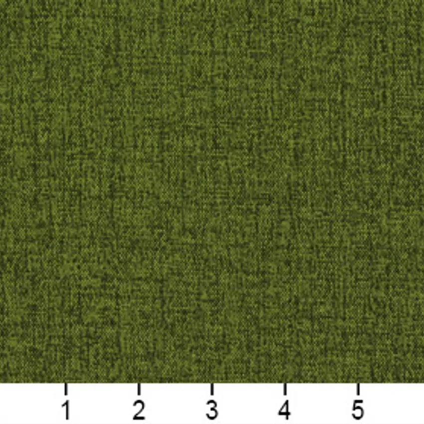 Mint Green Plain Denim Bacteria and Stain Resistant Upholstery Fabric — Scale in inches