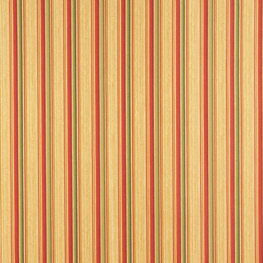 Poppy Stripe Burgundy and Gold Stripes Marine Upholstery Fabric by the Yard