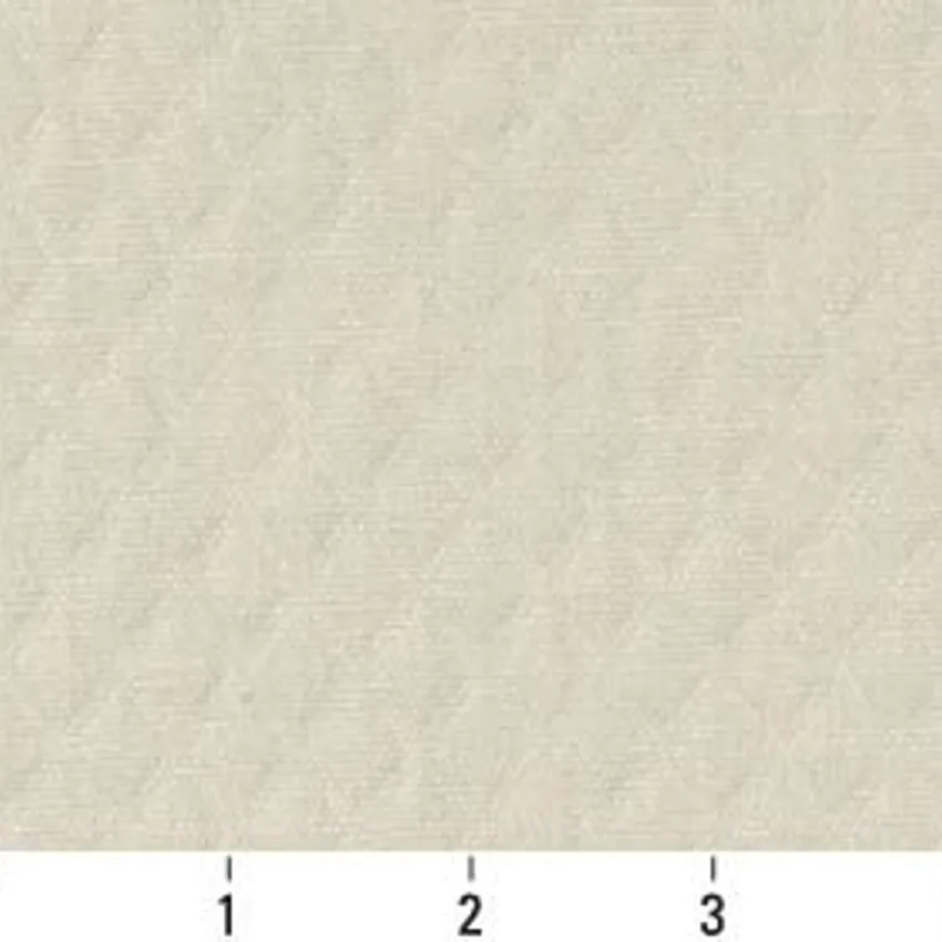 Oyster White Plain Marine Upholstery Fabric by the Yard — Scale in inches