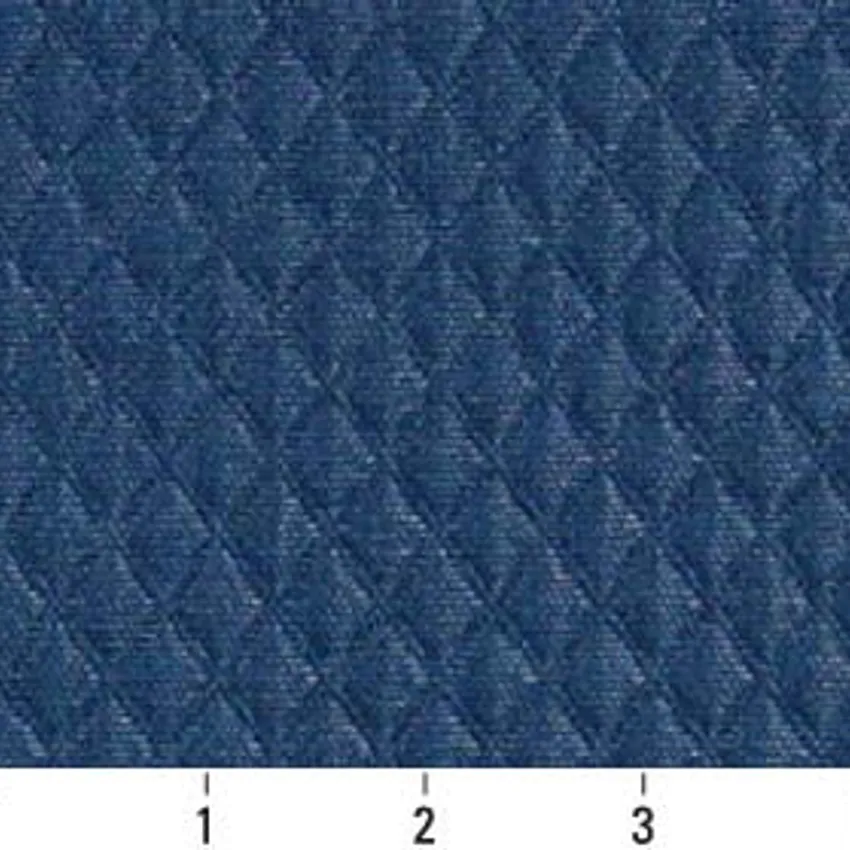 Coastal Dark Blue Plain Marine Upholstery Fabric by the Yard — Scale in inches