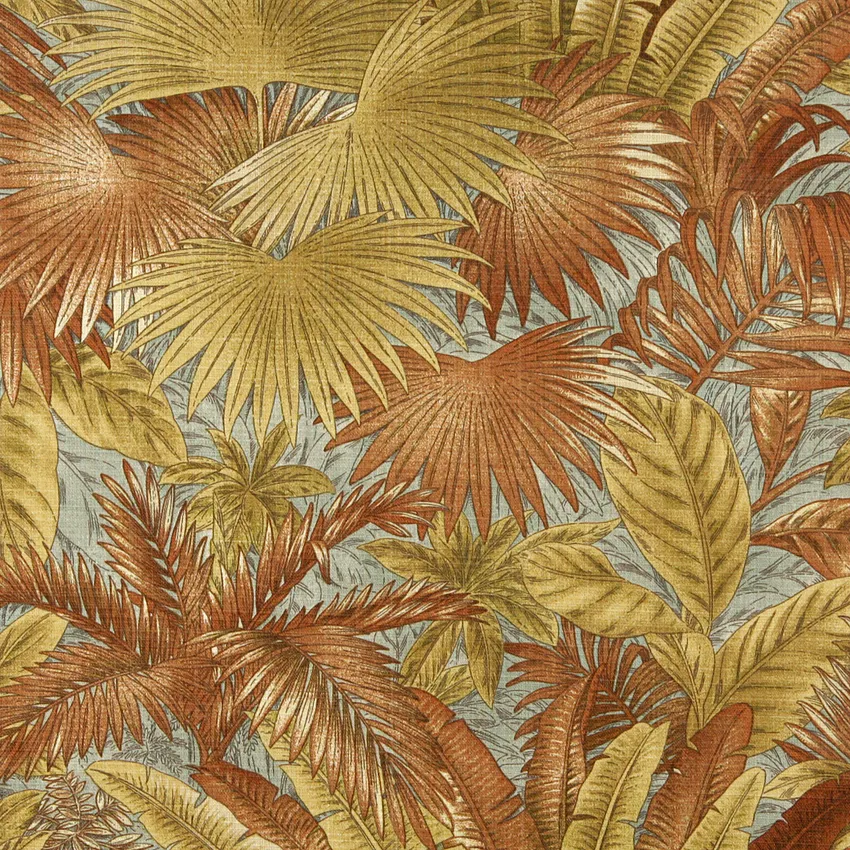 Amazon Light Blue and Brown Contemporary Marine Upholstery Fabric by the Yard