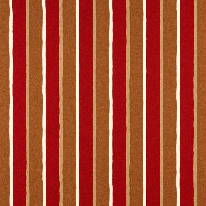 Grenadine Stripe Beige and Brown Contemporary Marine Upholstery Fabric by the Yard