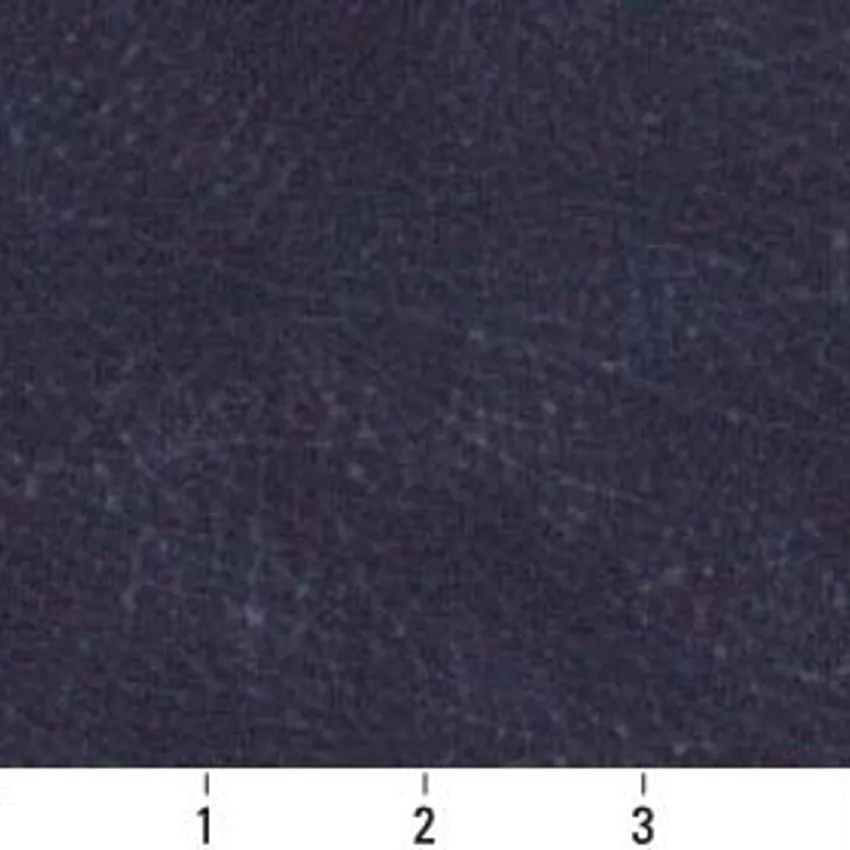 Dark Blue Navy  Animal Hide Texture Microfiber Machine Washable Stain Resistant Upholstery Fabric — Scale in inches