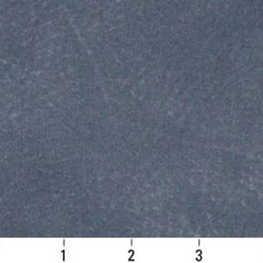 Navy Blue and Light Blue  Animal Hide Texture Microfiber Machine Washable Stain Resistant Upholstery Fabric — Scale in inches