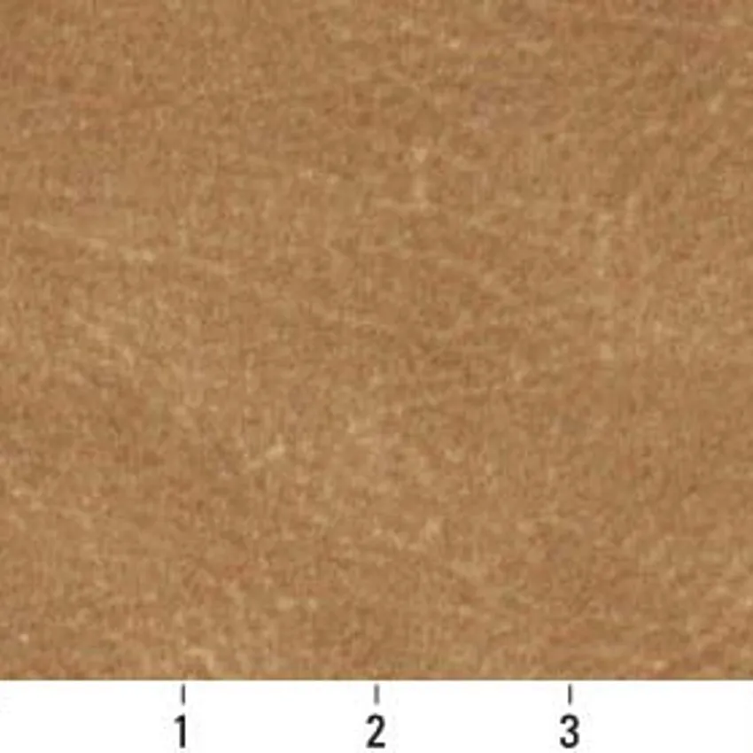 Tan Beige and Brown  Animal Hide Texture Microfiber Machine Washable Stain Resistant Upholstery Fabric — Scale in inches