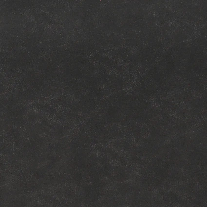 Onyx Black Animal Hide Texture Microfiber Machine Washable Stain Resistant Upholstery Fabric