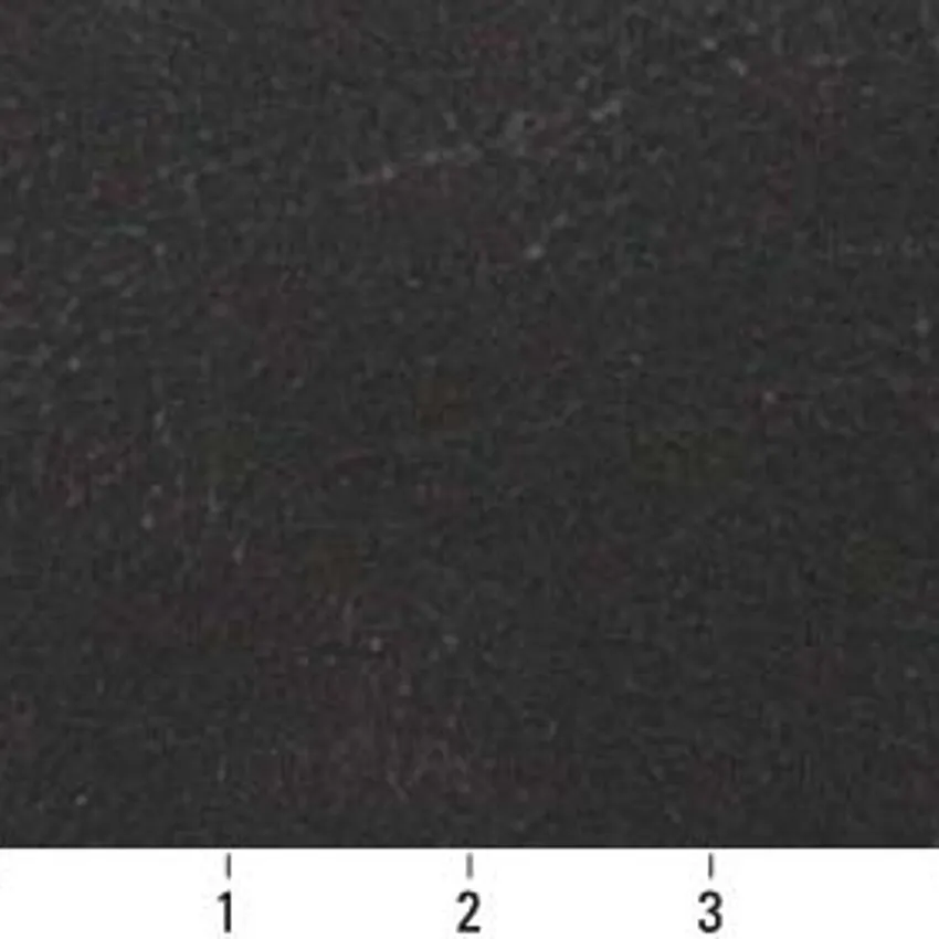Onyx Black Animal Hide Texture Microfiber Machine Washable Stain Resistant Upholstery Fabric — Scale in inches