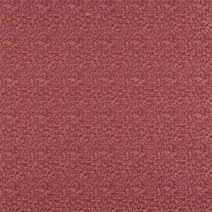 Merlot Burgundy and Pink Contemporary Damask Upholstery Fabric by the Yard